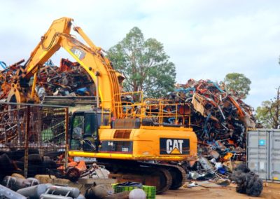 our heavy meachinery in use