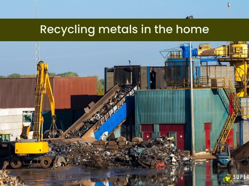 Recycling metals in the home